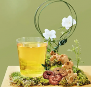 黄精灵芝茉莉花茶饮料贴牌250ml纸盒包植物饮品代加工oem
